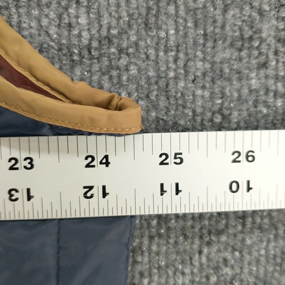 Mutual Weave Men's Puffer Vest Blue XLT Full Zip Side Pockets Lined Outdoor - Picture 10 of 10